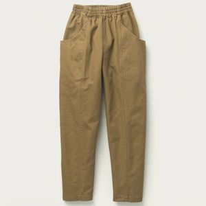 Elizabeth Suzann Clyde Pants, Tan Cotton Canvas